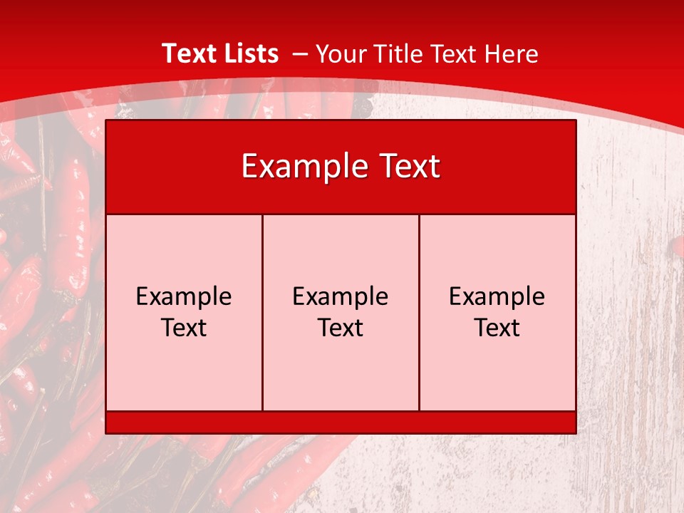 Full Edible Condiment PowerPoint Template