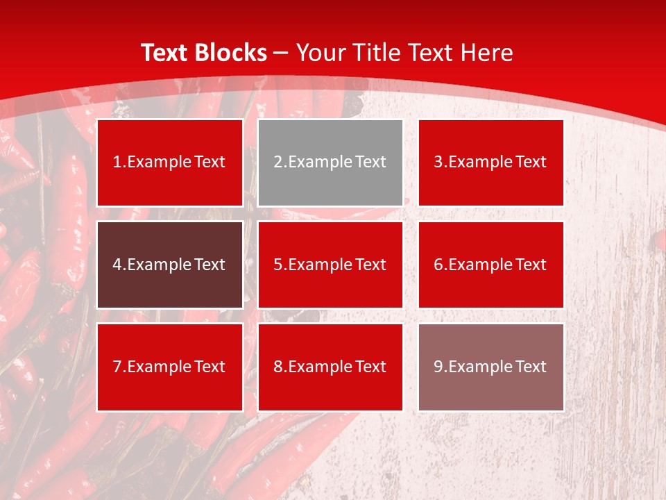 Full Edible Condiment PowerPoint Template