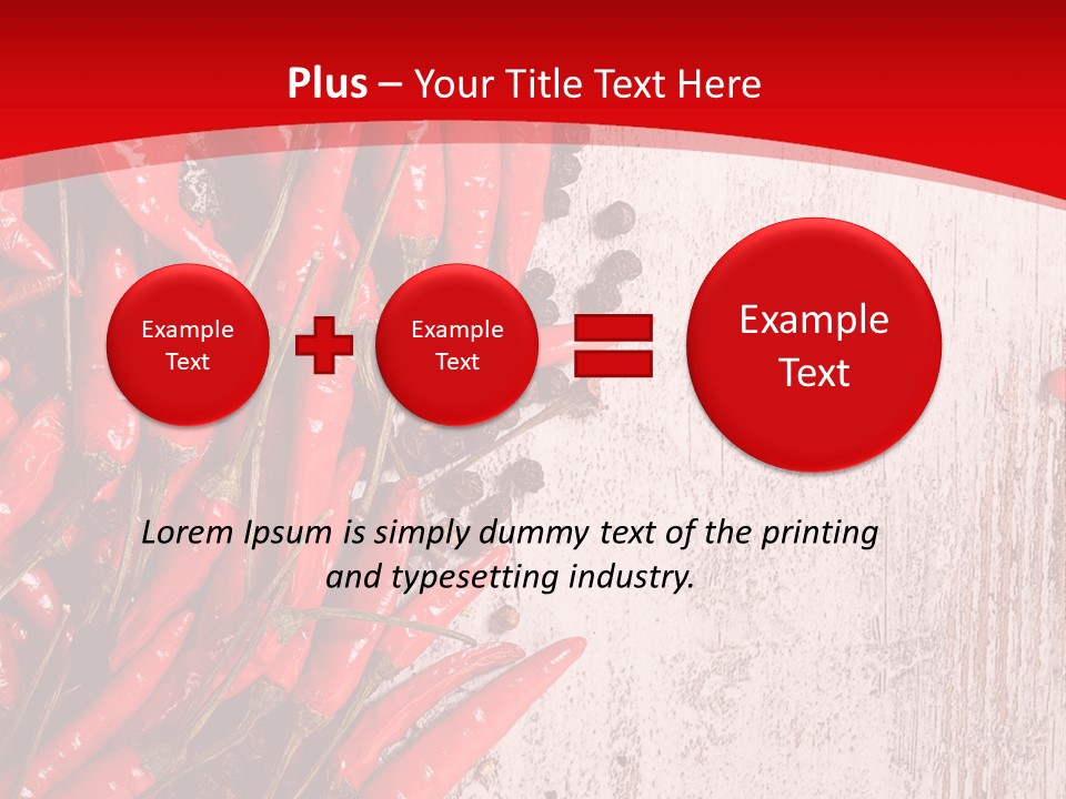 Full Edible Condiment PowerPoint Template