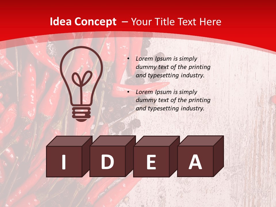 Full Edible Condiment PowerPoint Template