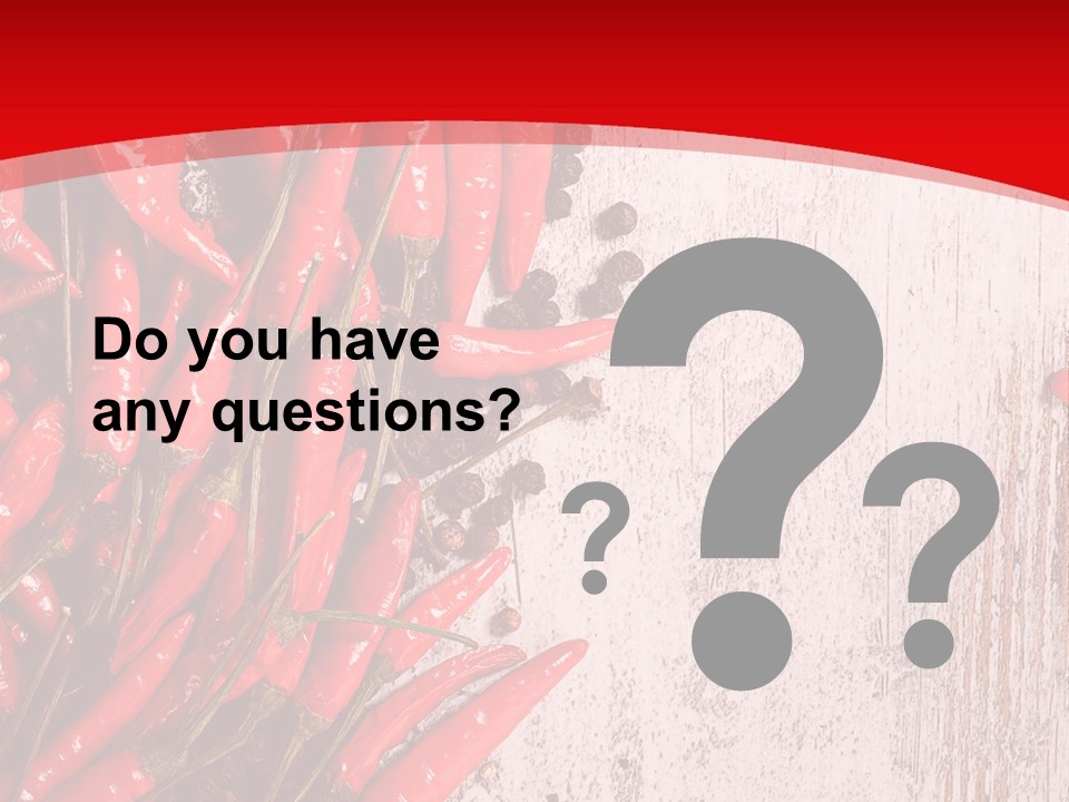 Full Edible Condiment PowerPoint Template