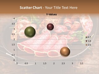 Set Sausage Tenderloin PowerPoint Template