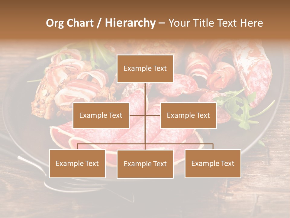 Set Sausage Tenderloin PowerPoint Template
