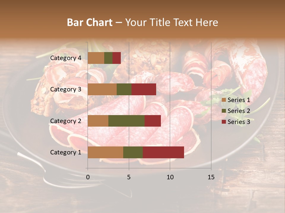 Set Sausage Tenderloin PowerPoint Template