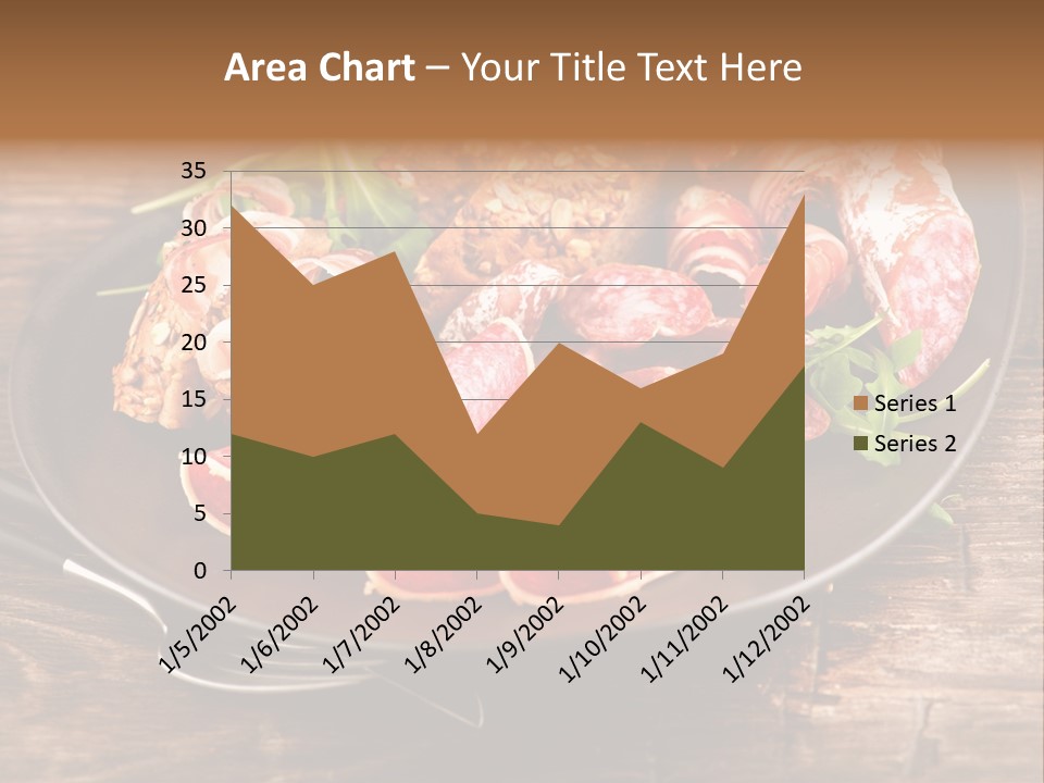 Set Sausage Tenderloin PowerPoint Template