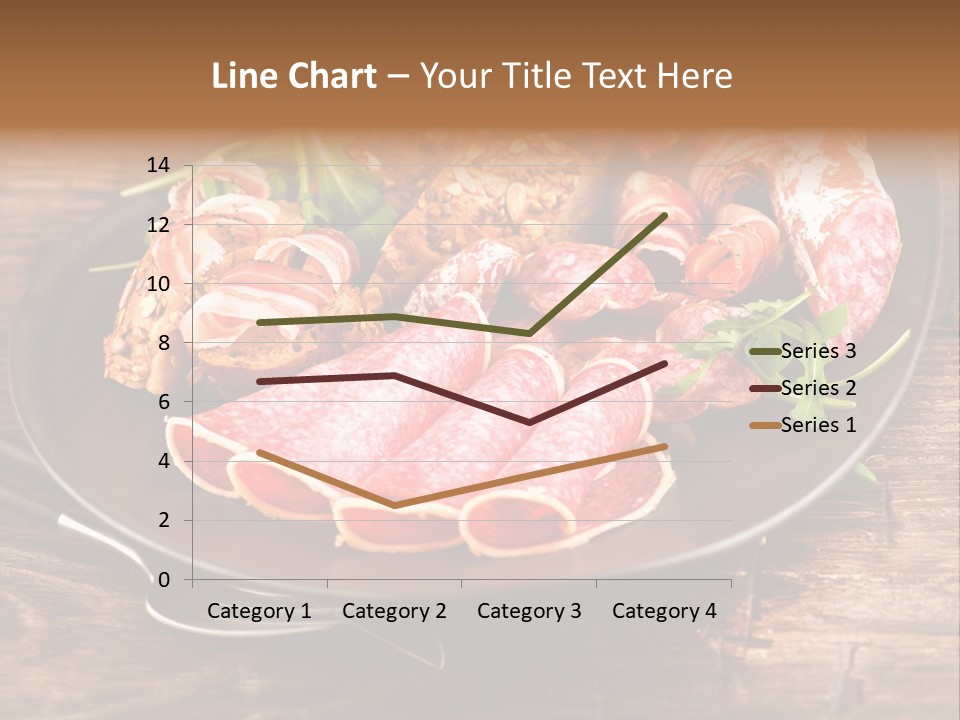 Set Sausage Tenderloin PowerPoint Template