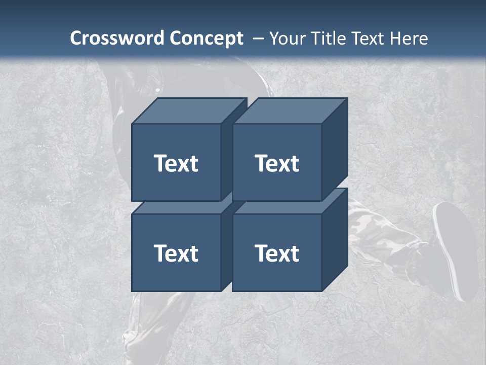 Modern Model Wall PowerPoint Template