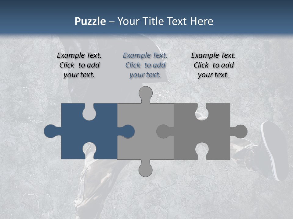 Modern Model Wall PowerPoint Template