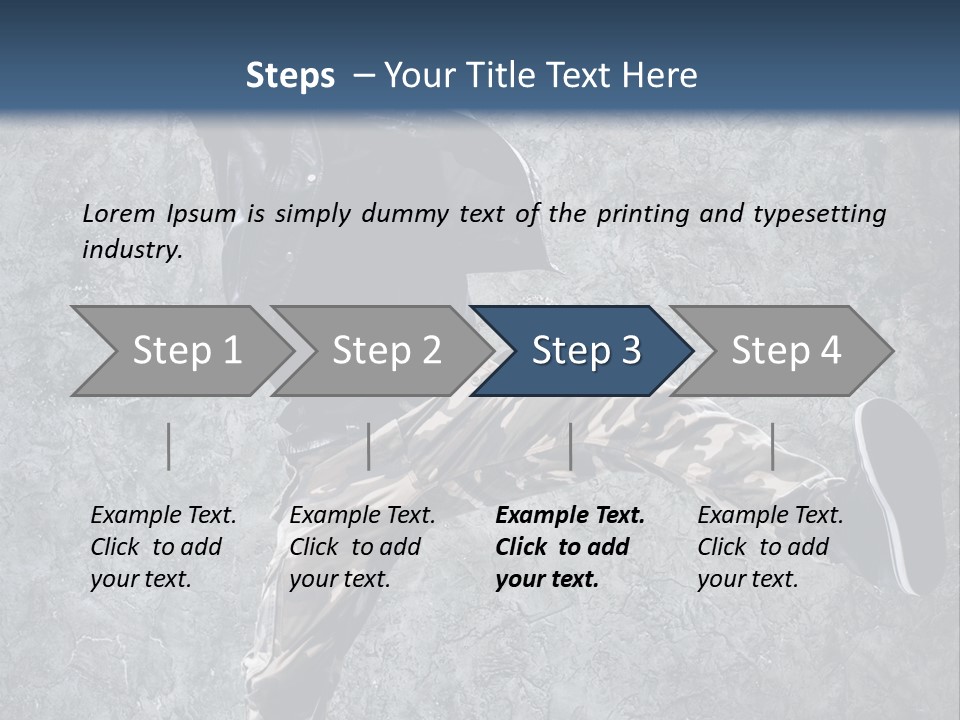 Modern Model Wall PowerPoint Template