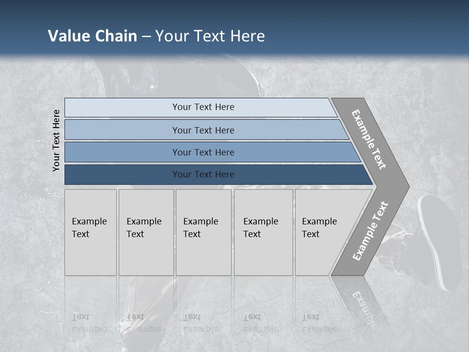 Modern Model Wall PowerPoint Template