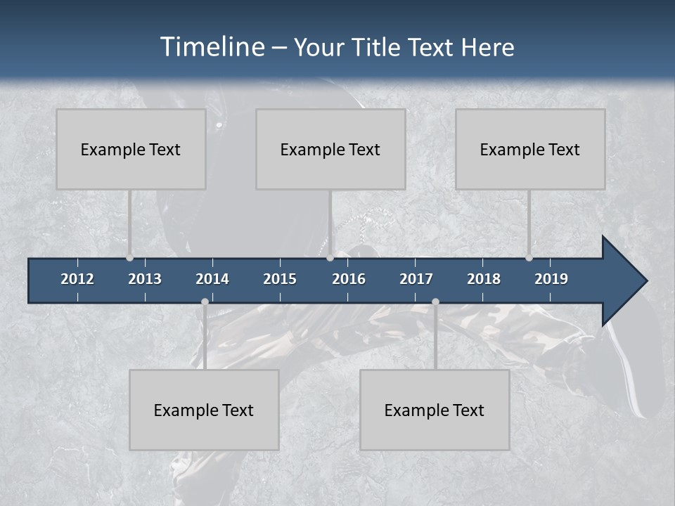 Modern Model Wall PowerPoint Template