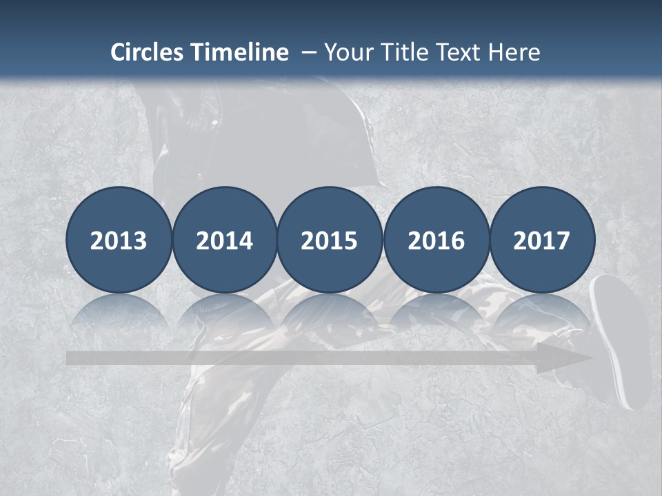 Modern Model Wall PowerPoint Template