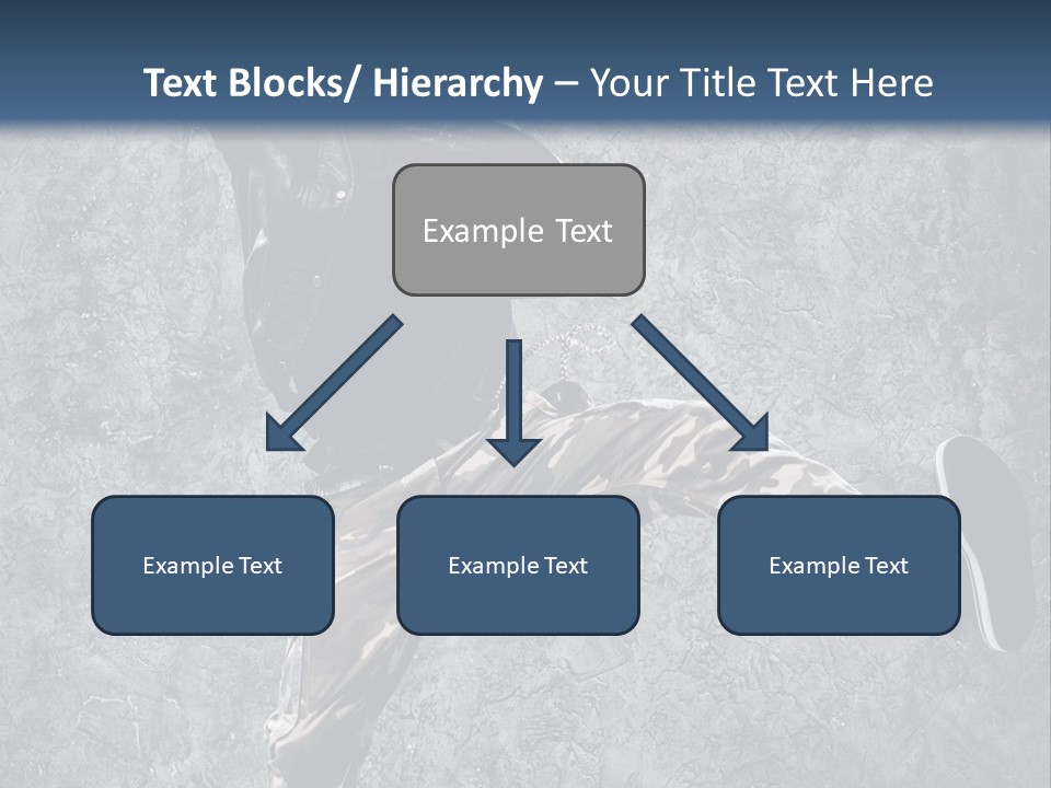 Modern Model Wall PowerPoint Template