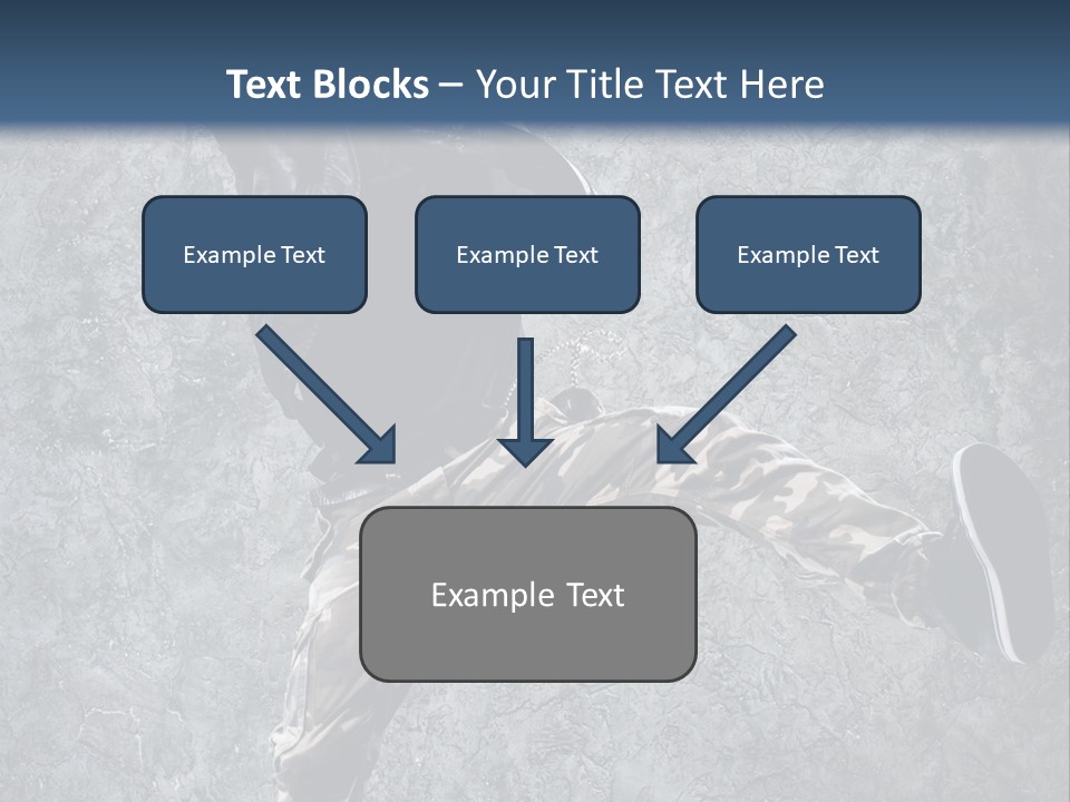 Modern Model Wall PowerPoint Template