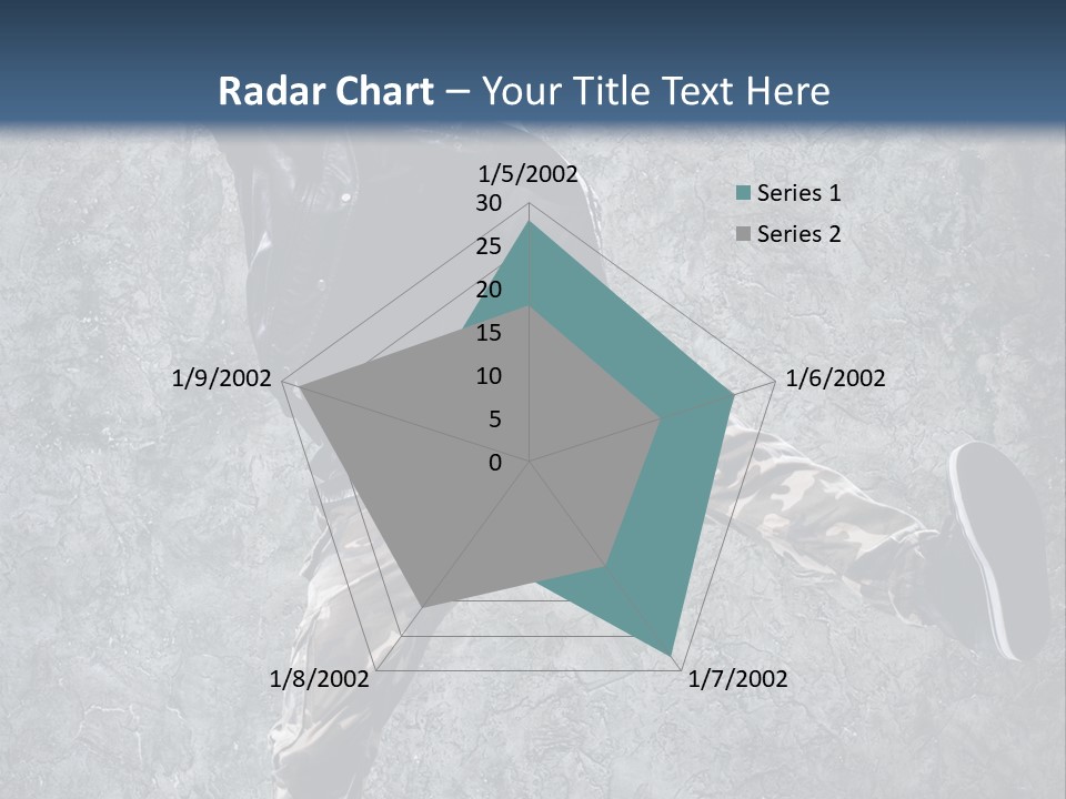 Modern Model Wall PowerPoint Template