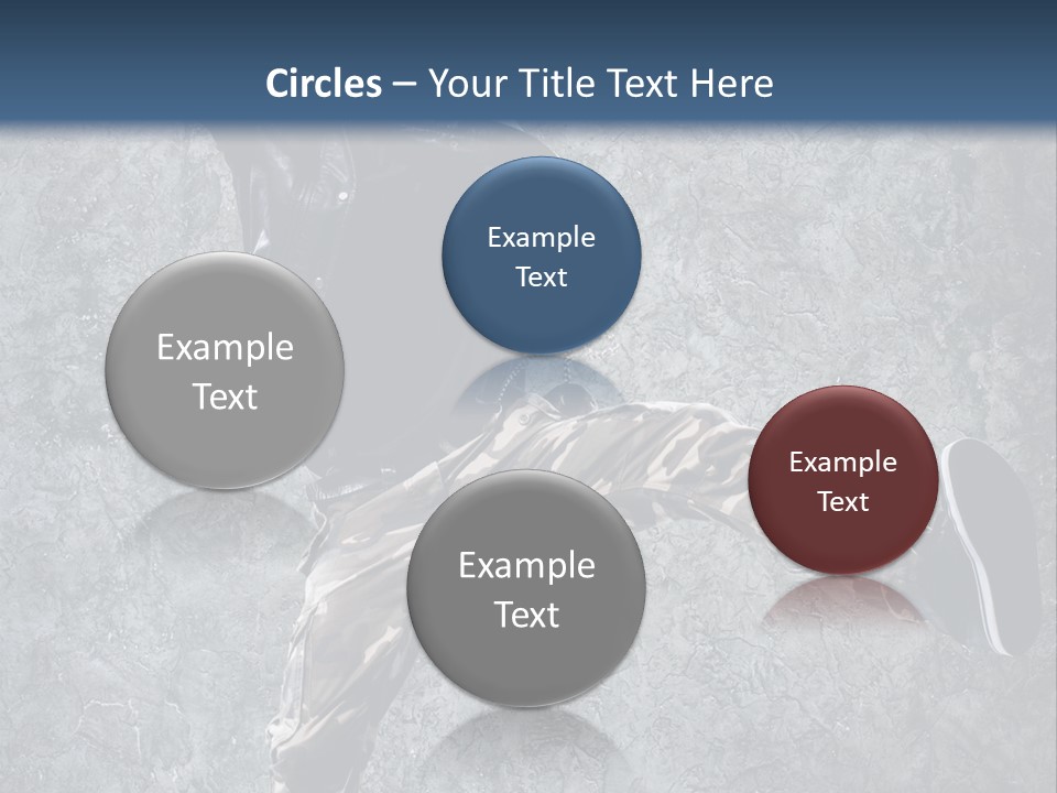 Modern Model Wall PowerPoint Template