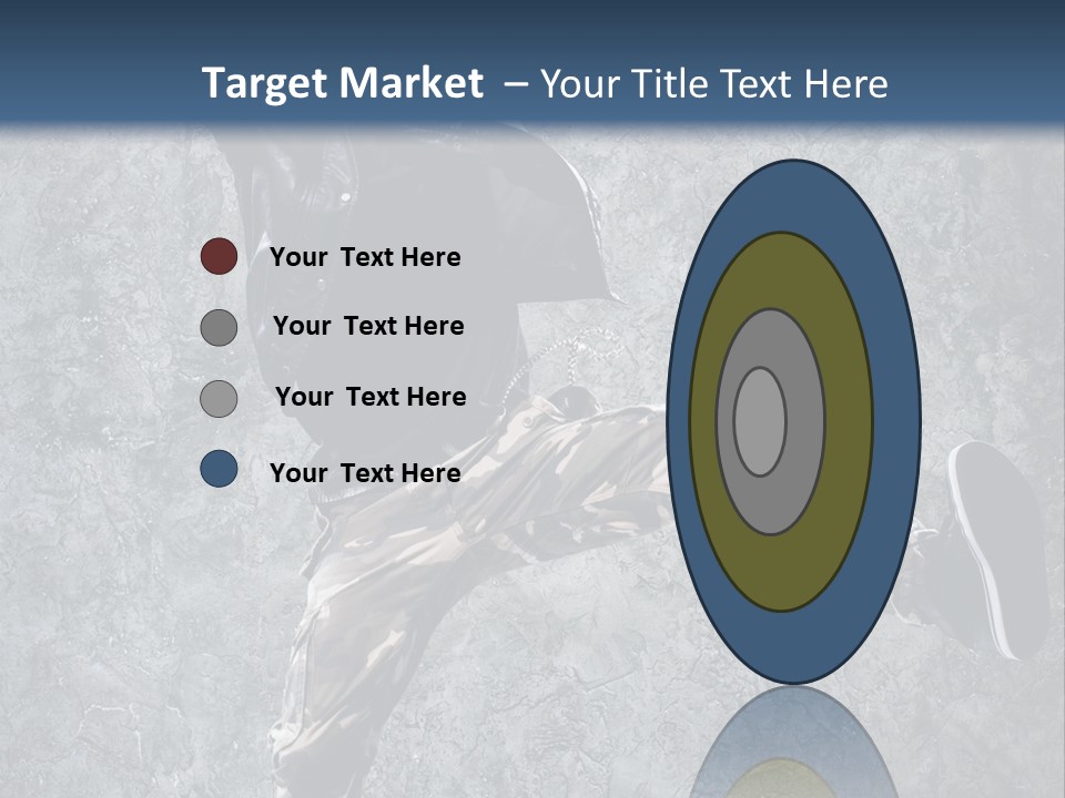 Modern Model Wall PowerPoint Template