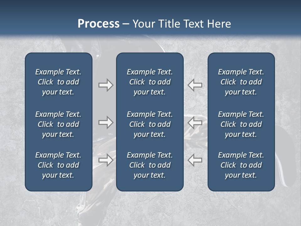 Modern Model Wall PowerPoint Template