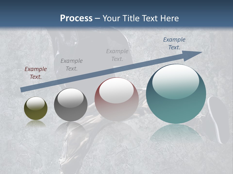 Modern Model Wall PowerPoint Template