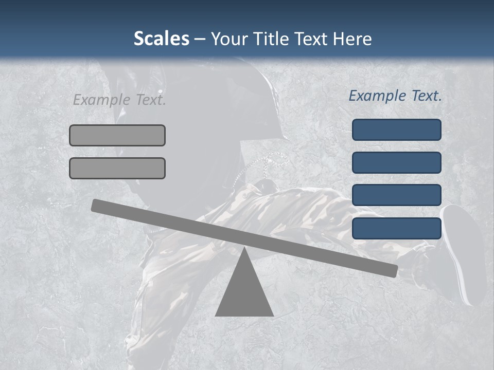 Modern Model Wall PowerPoint Template