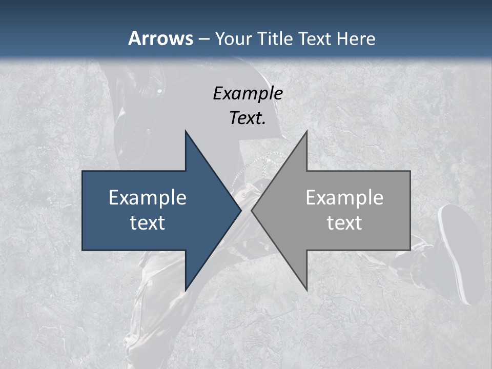 Modern Model Wall PowerPoint Template