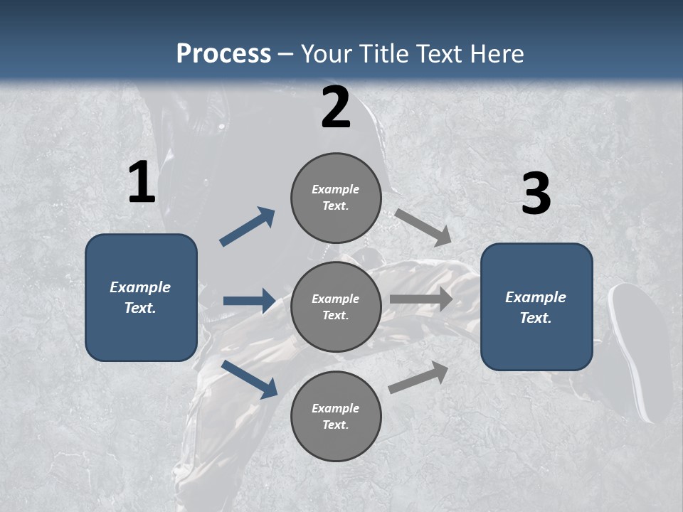 Modern Model Wall PowerPoint Template