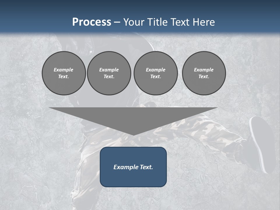 Modern Model Wall PowerPoint Template