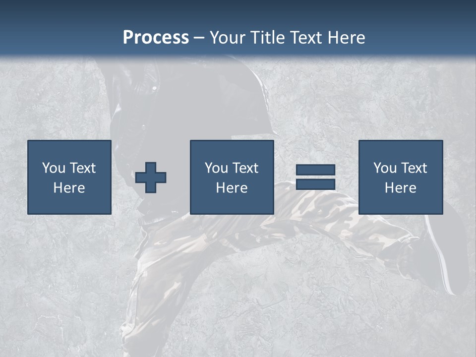 Modern Model Wall PowerPoint Template