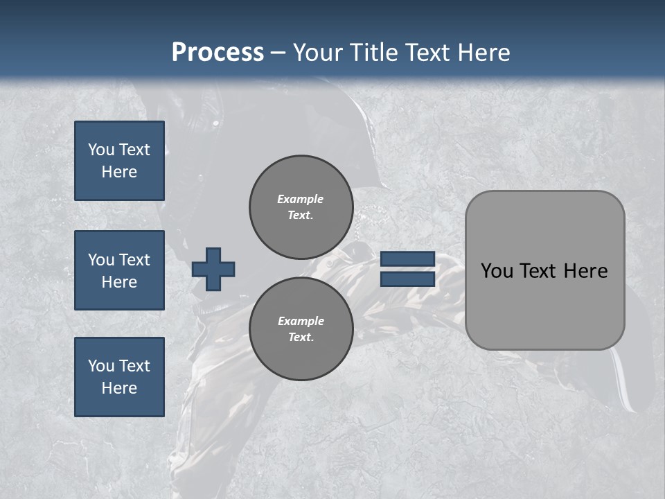 Modern Model Wall PowerPoint Template