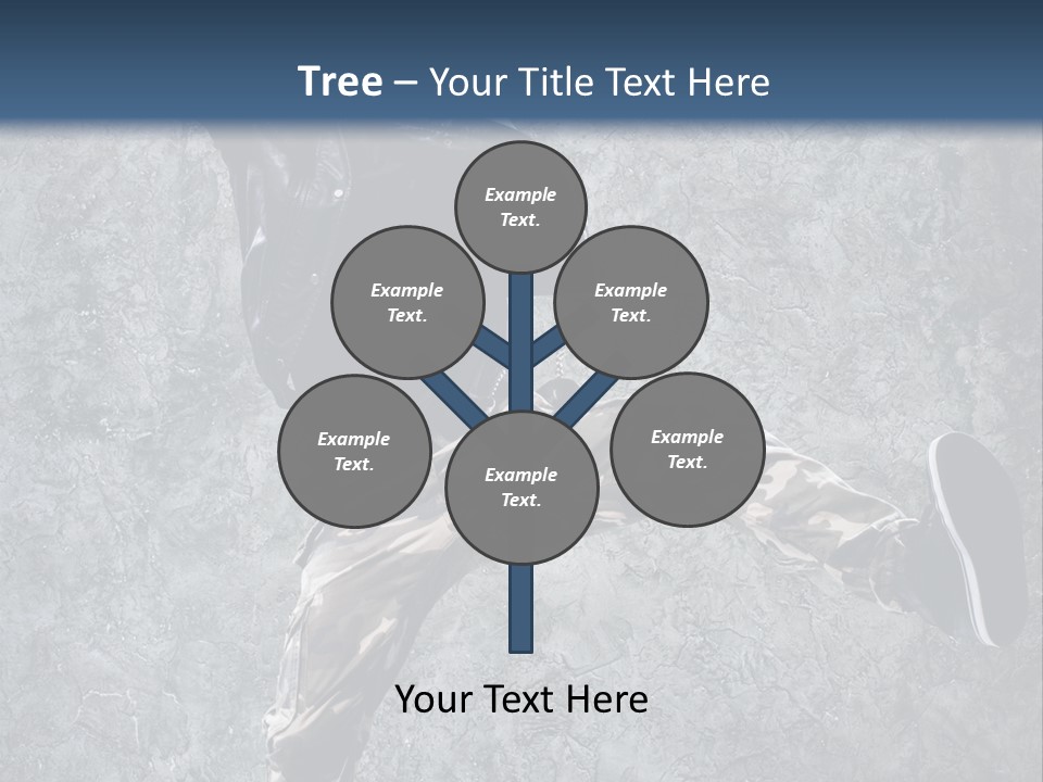 Modern Model Wall PowerPoint Template