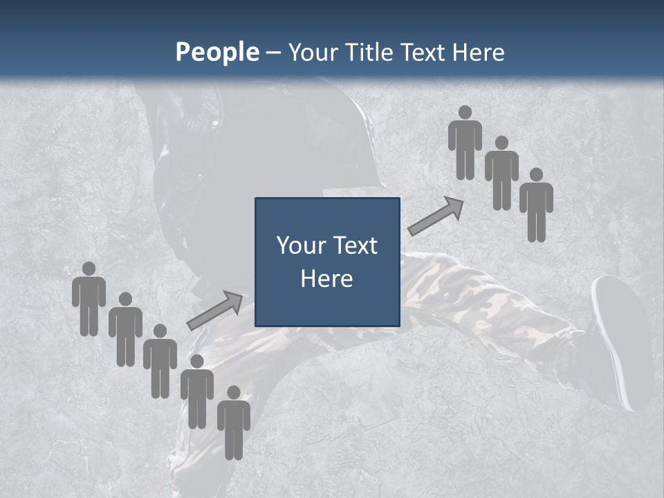 Modern Model Wall PowerPoint Template