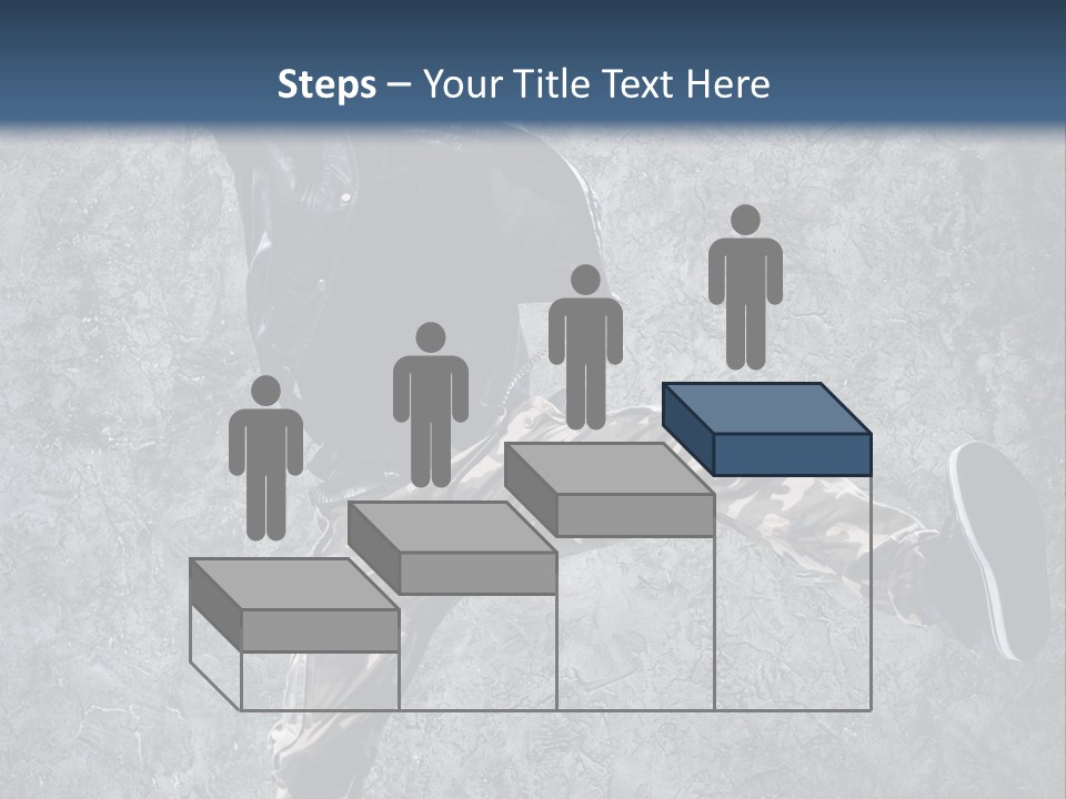 Modern Model Wall PowerPoint Template