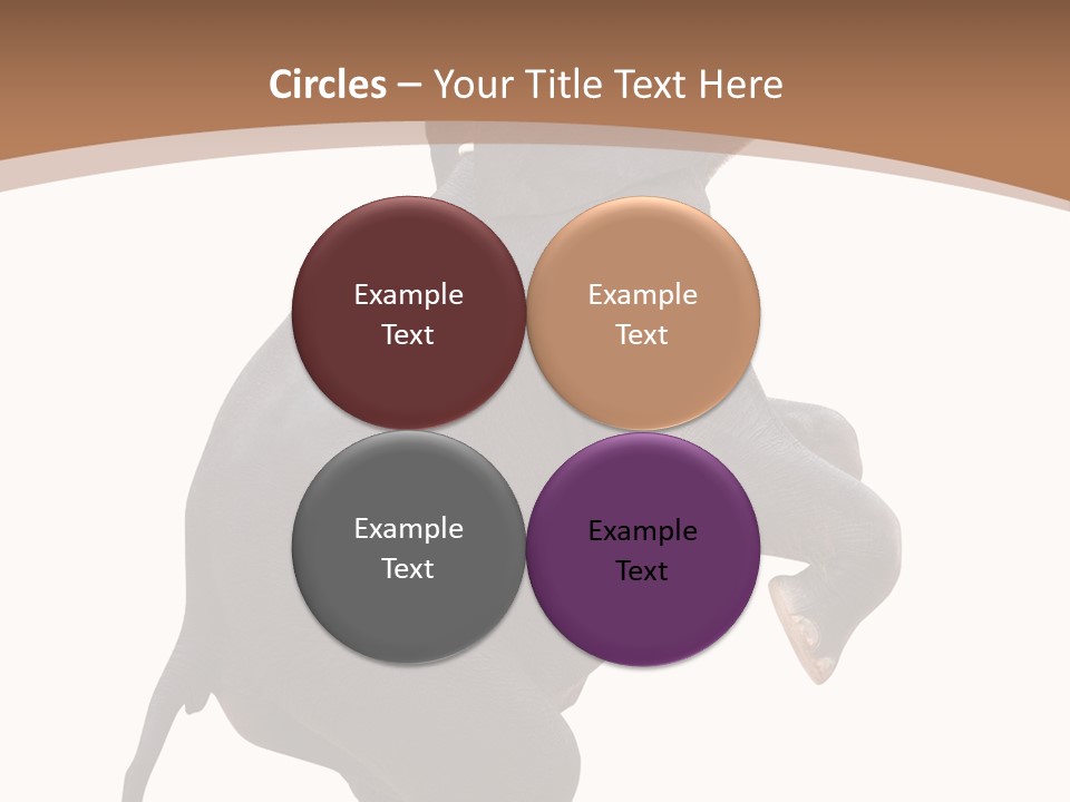 Wildlife Vertical Mammal PowerPoint Template