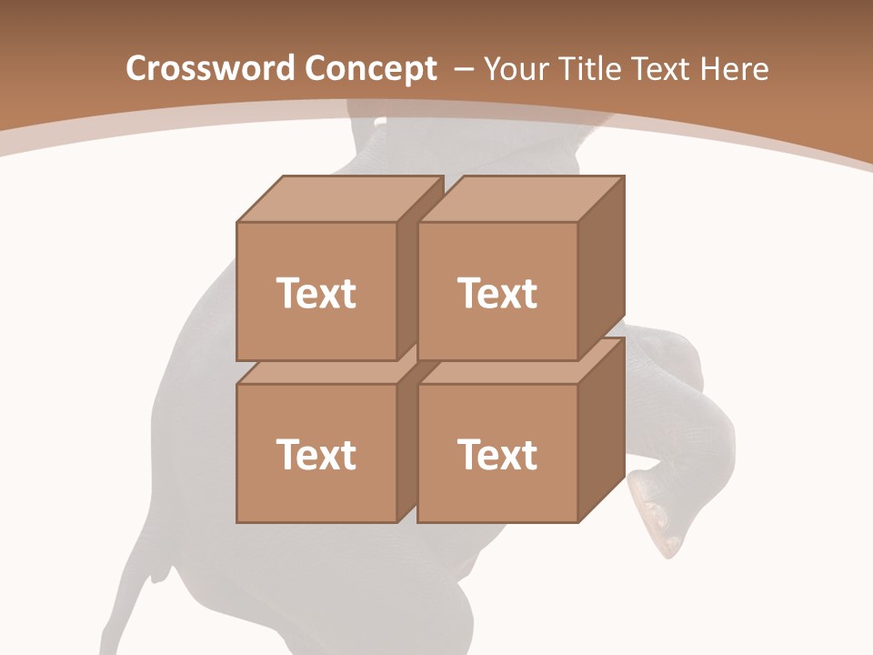 Wildlife Vertical Mammal PowerPoint Template
