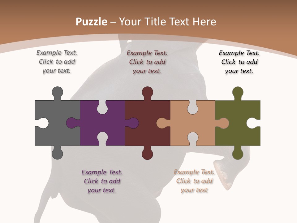 Wildlife Vertical Mammal PowerPoint Template