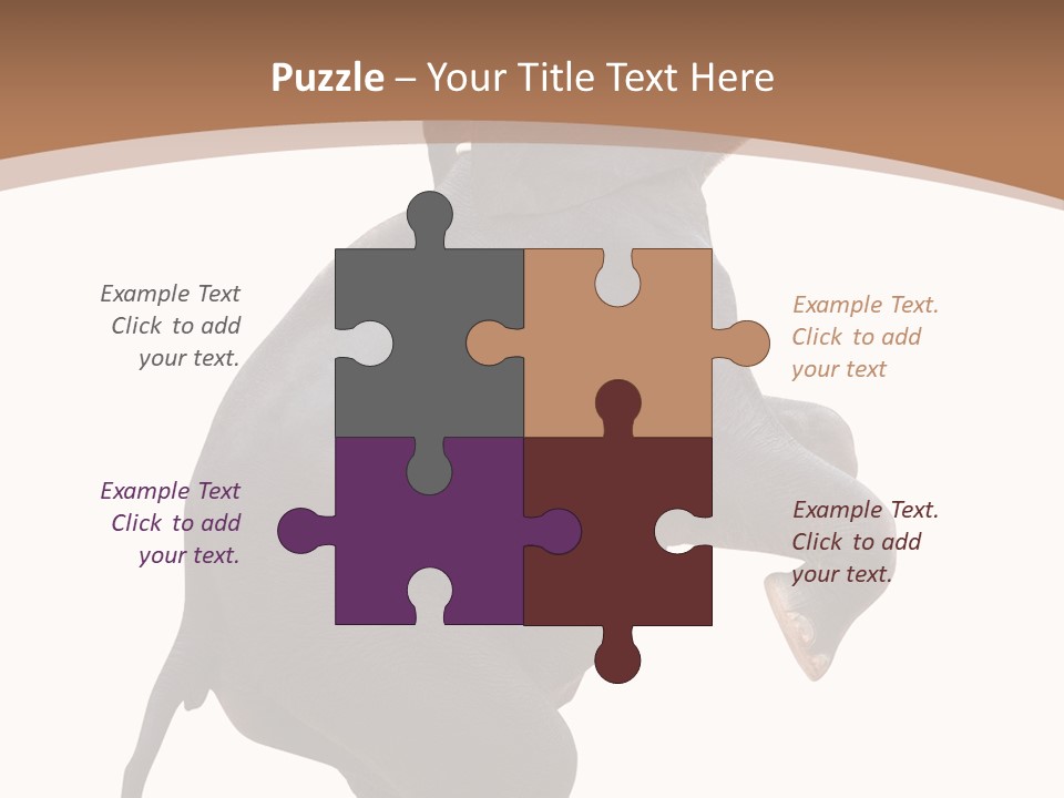 Wildlife Vertical Mammal PowerPoint Template