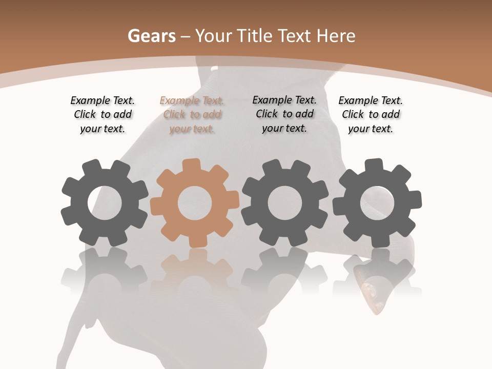 Wildlife Vertical Mammal PowerPoint Template