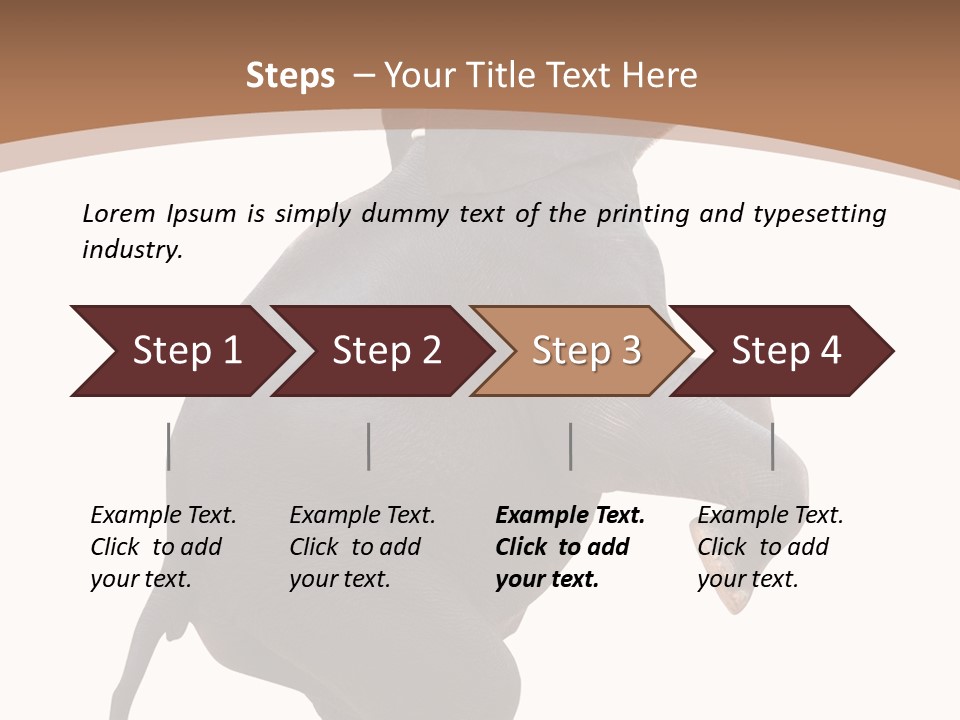 Wildlife Vertical Mammal PowerPoint Template