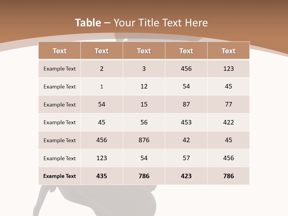 Wildlife Vertical Mammal PowerPoint Template