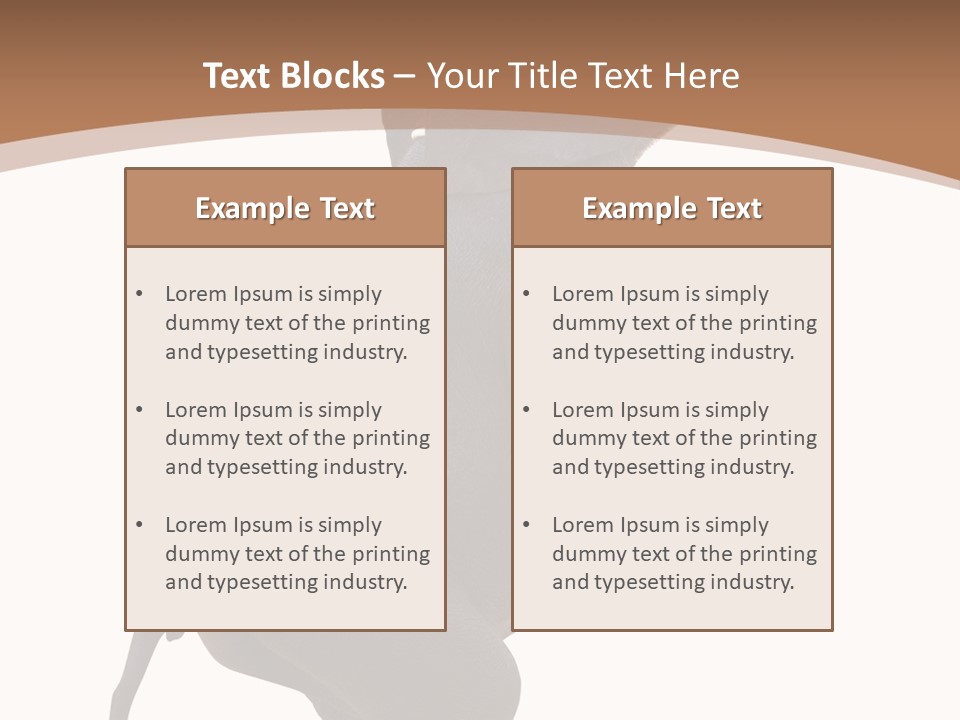 Wildlife Vertical Mammal PowerPoint Template