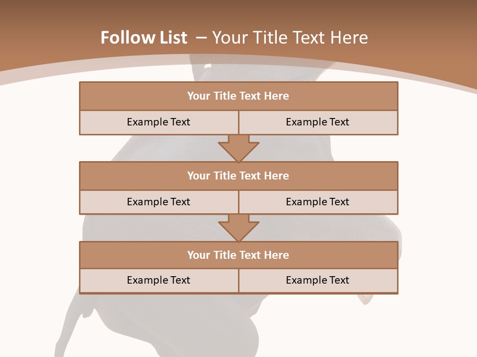 Wildlife Vertical Mammal PowerPoint Template