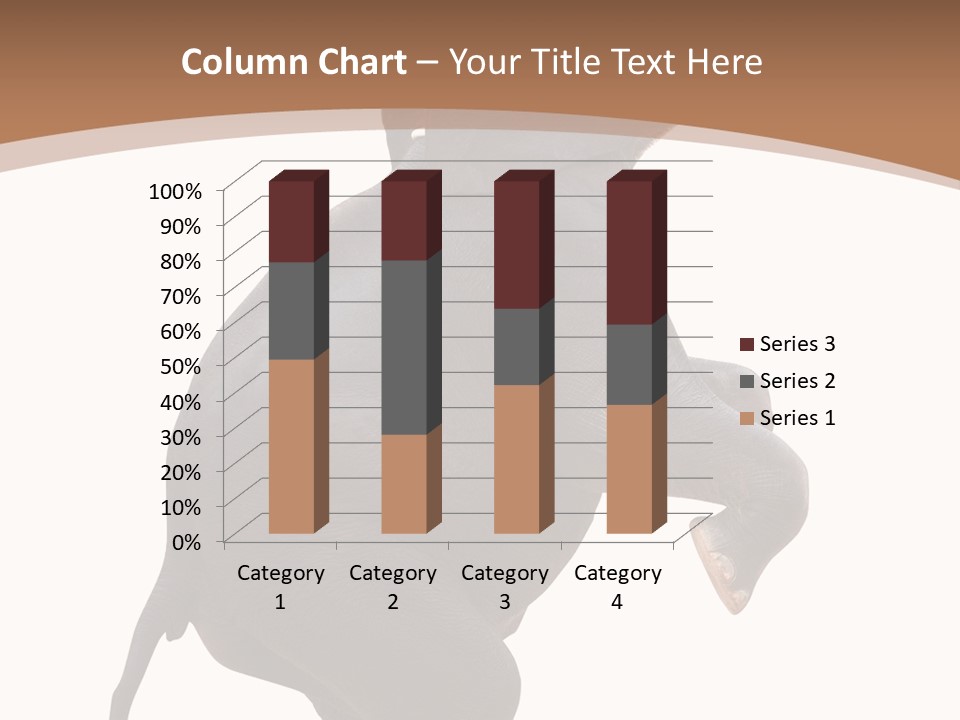 Wildlife Vertical Mammal PowerPoint Template