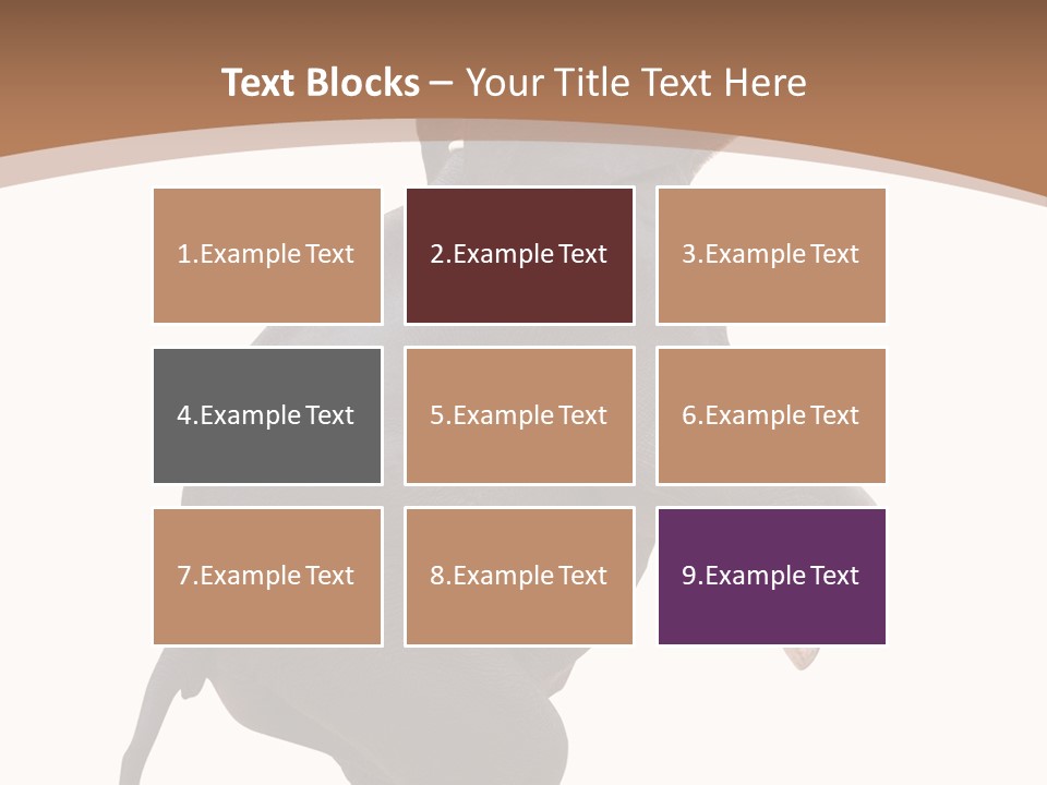 Wildlife Vertical Mammal PowerPoint Template
