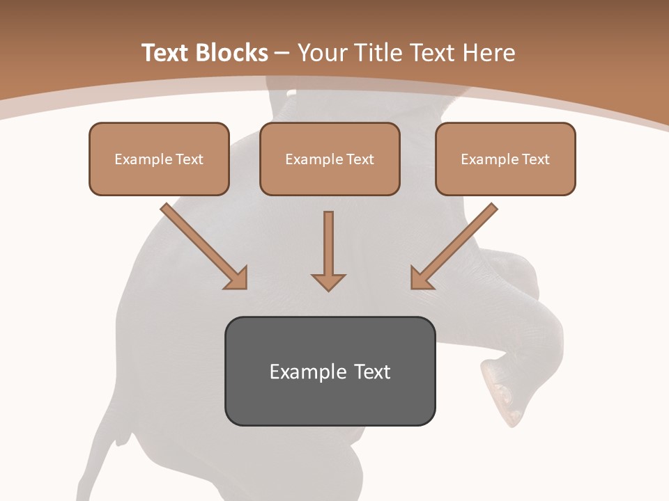 Wildlife Vertical Mammal PowerPoint Template