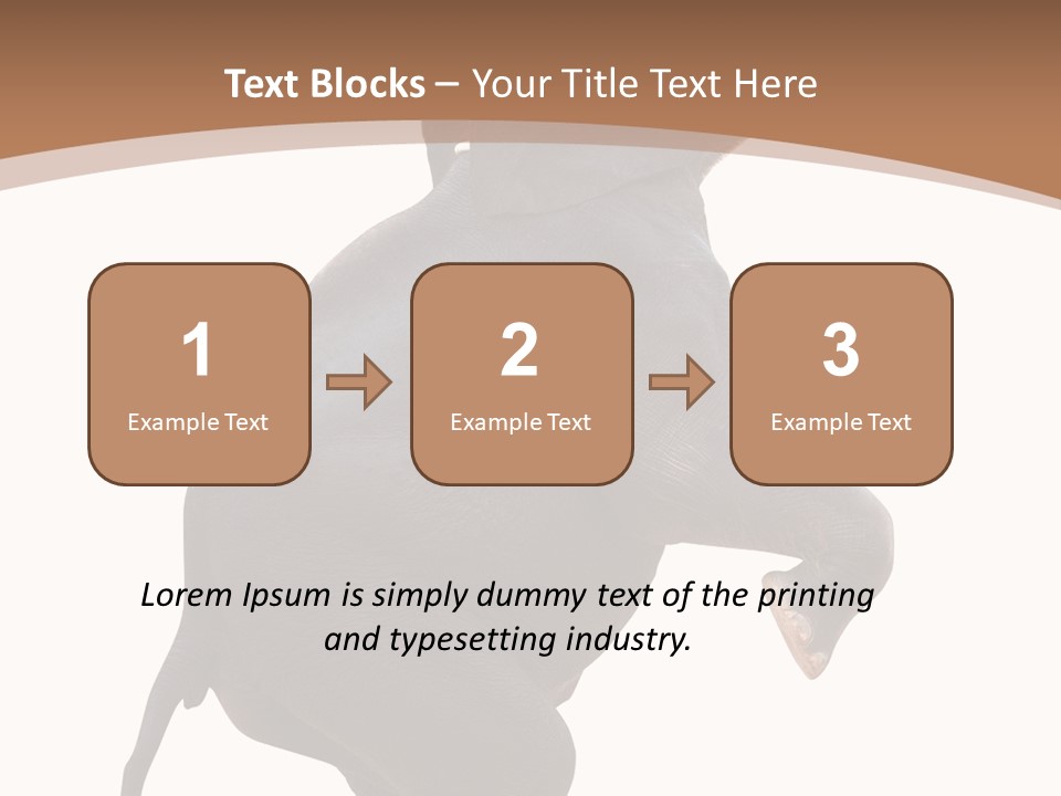 Wildlife Vertical Mammal PowerPoint Template
