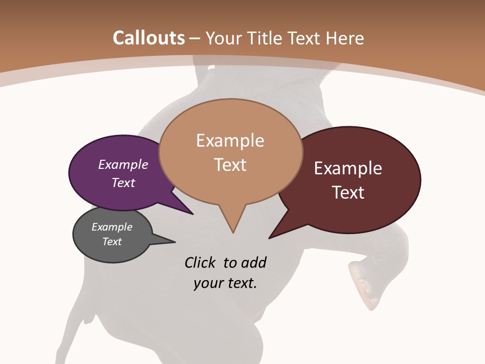 Wildlife Vertical Mammal PowerPoint Template