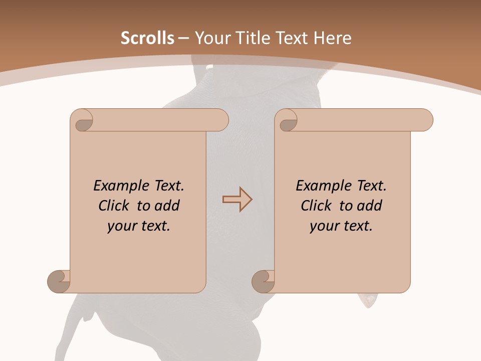 Wildlife Vertical Mammal PowerPoint Template