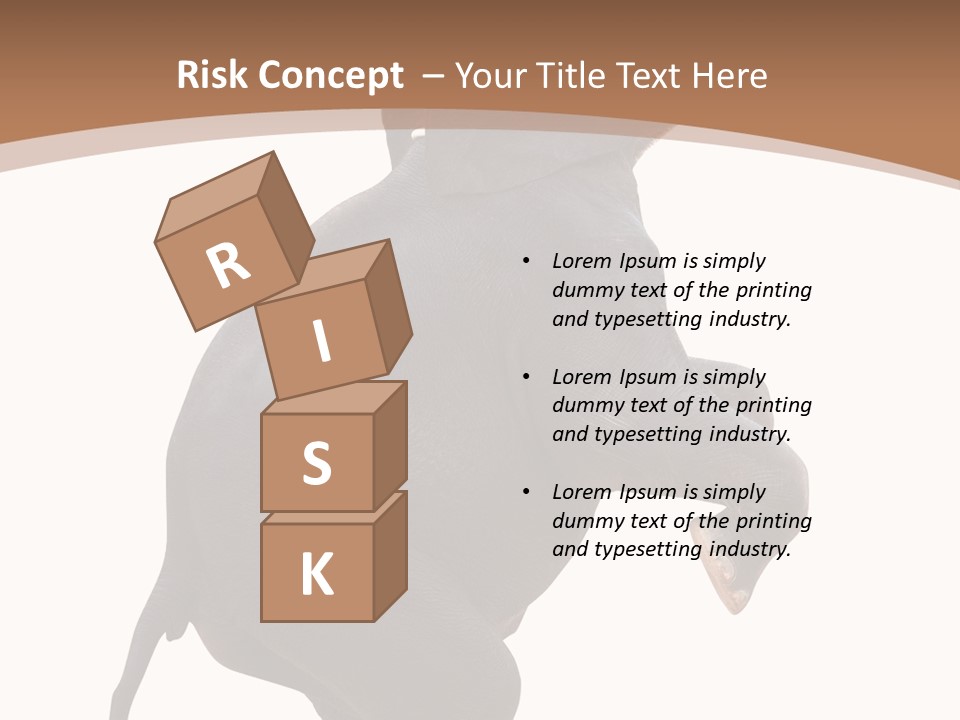 Wildlife Vertical Mammal PowerPoint Template