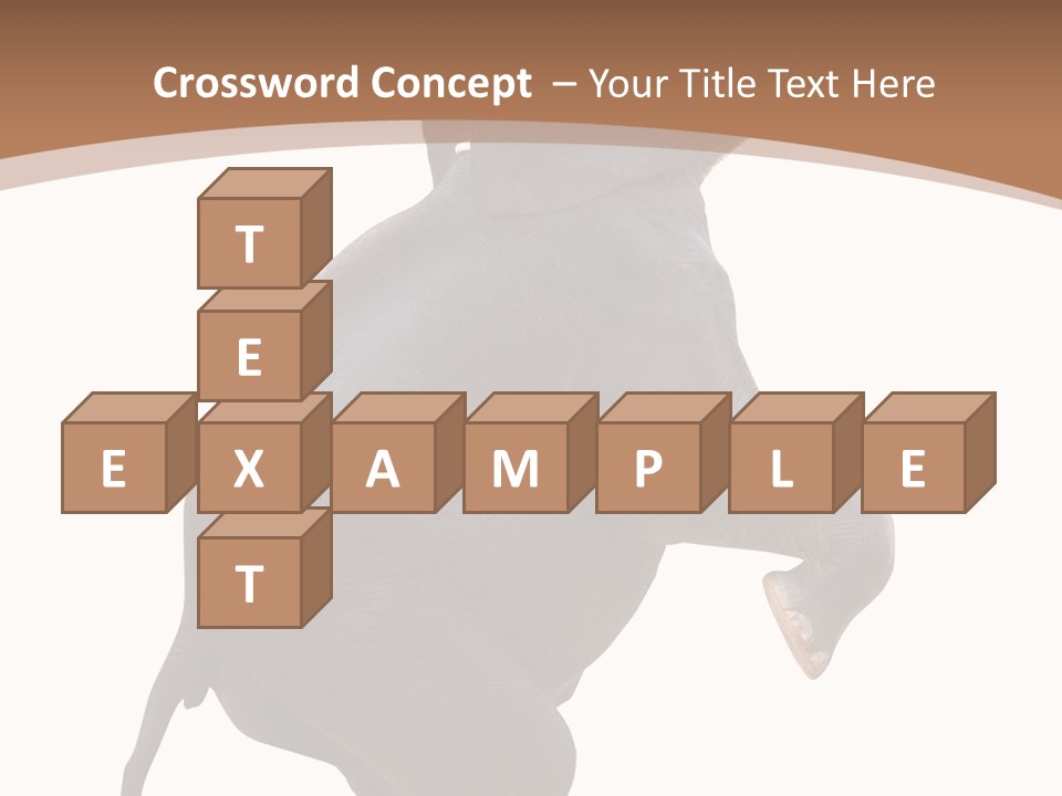 Wildlife Vertical Mammal PowerPoint Template