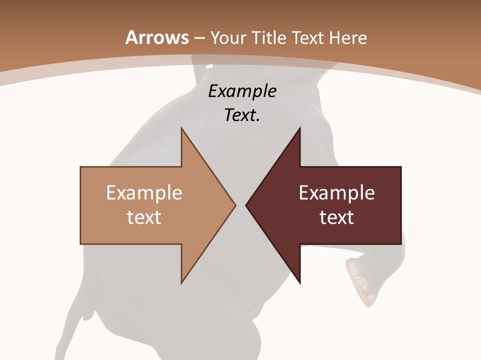 Wildlife Vertical Mammal PowerPoint Template